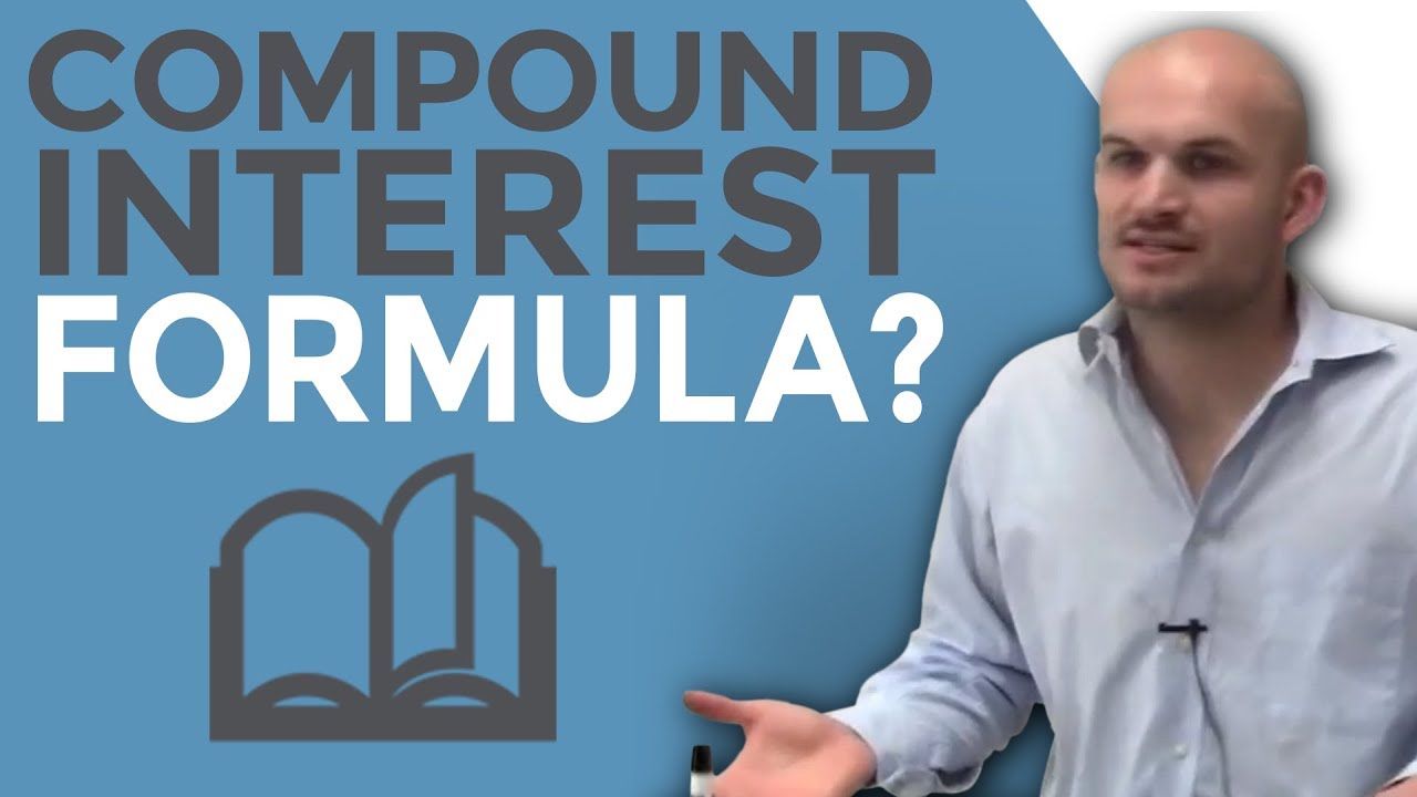 What is the compound interest formula and what does it mean