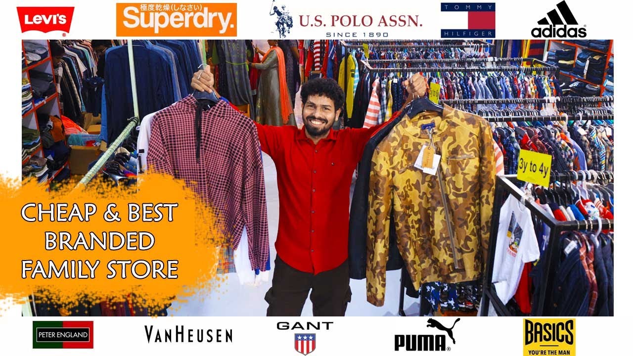 100% original branded clothes | branded export surplus | wholesale surplus market in chennai