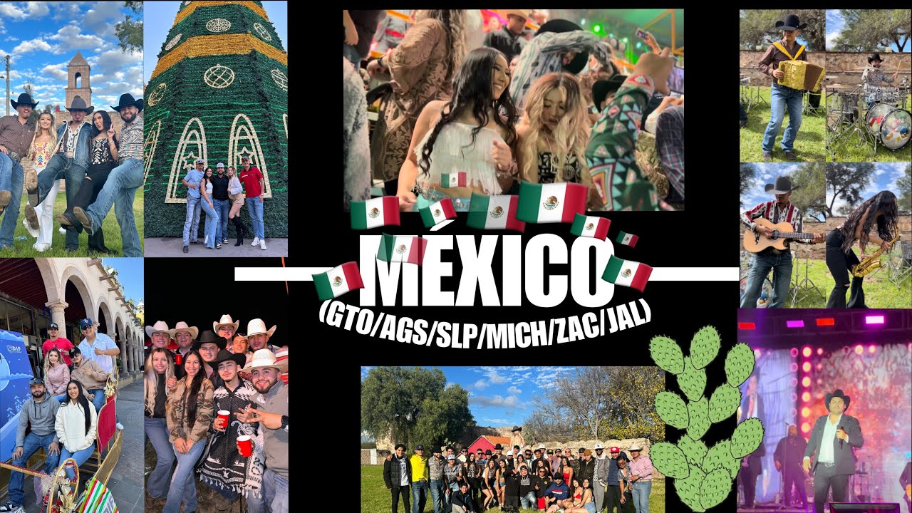 PT. 1 — TURISTEANDO MÉXICO EN DICIEMBRE 🇲🇽👀🪅 (GTO/AGS/SLP/MICH/ZAC/JAL) 🥳