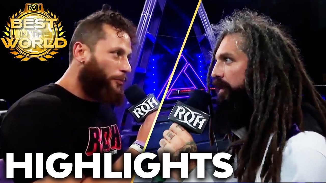 Taven and Vincent Sign Feud-Ending Match at Best in the World!