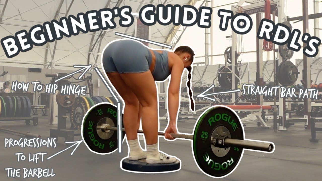 HOW TO DO A BARBELL RDL | form tips & ideal progression using different equipment