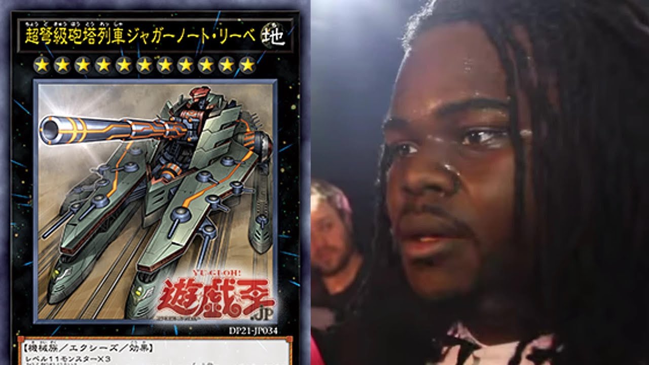 Superdreadnought Rail Cannon Juggernaut Liebe has 4000 ATK… 