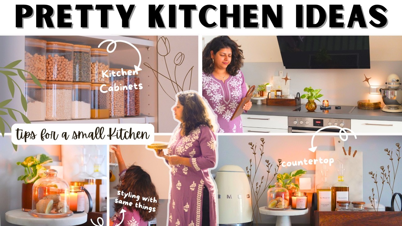 SMALL KITCHEN Styling Secrets 🌼 | Make Your Kitchen Look Pretty & Luxurious | Home Gupshup