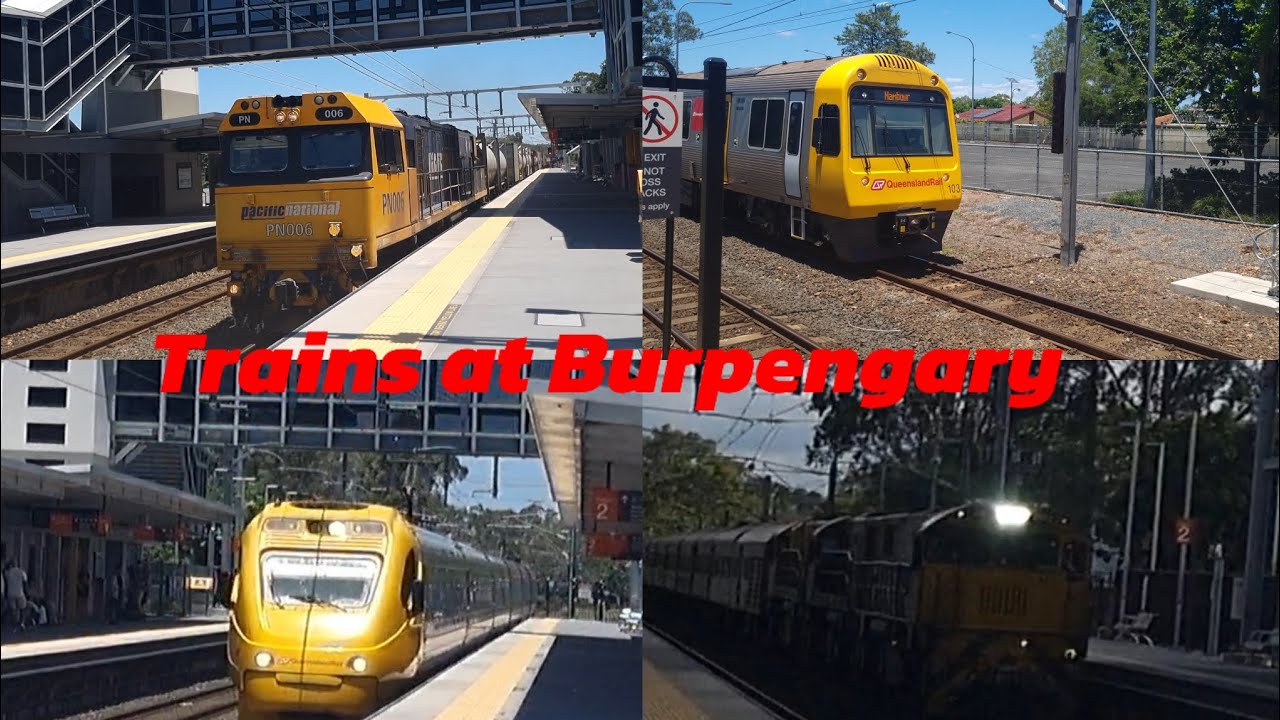 Trains at burpengary pt2 (reupload)