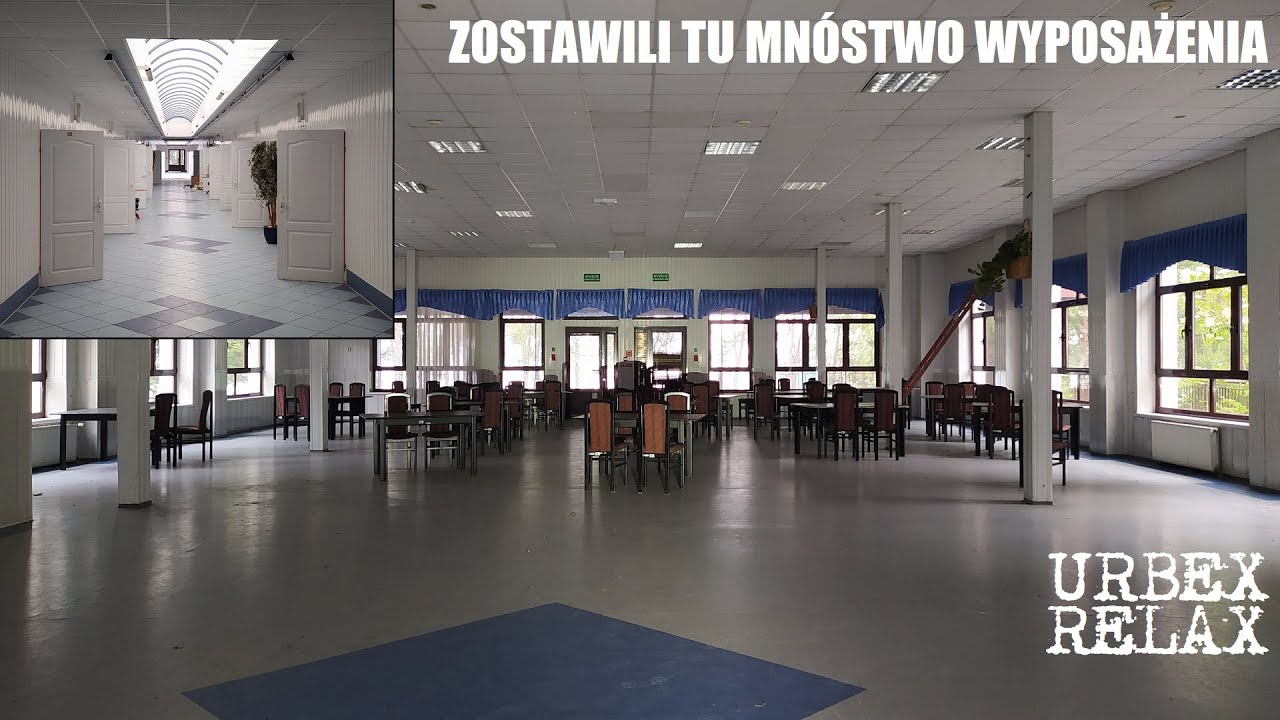 Ogromny ośrodek wypoczynkowy białych korytarzy (pod prądem) - Urbex Relax