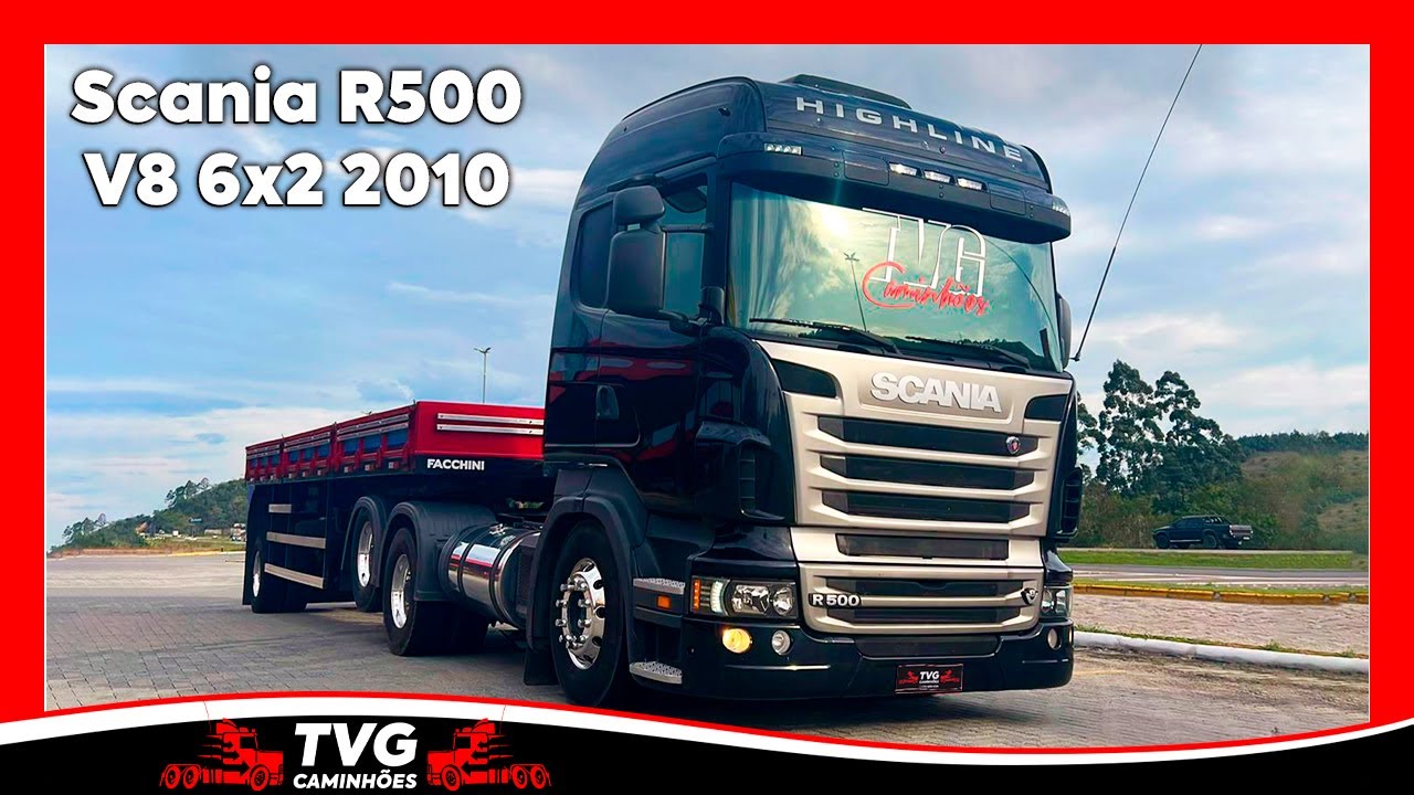 Scania R500 V8 6x2 2010 - Bom Negócio