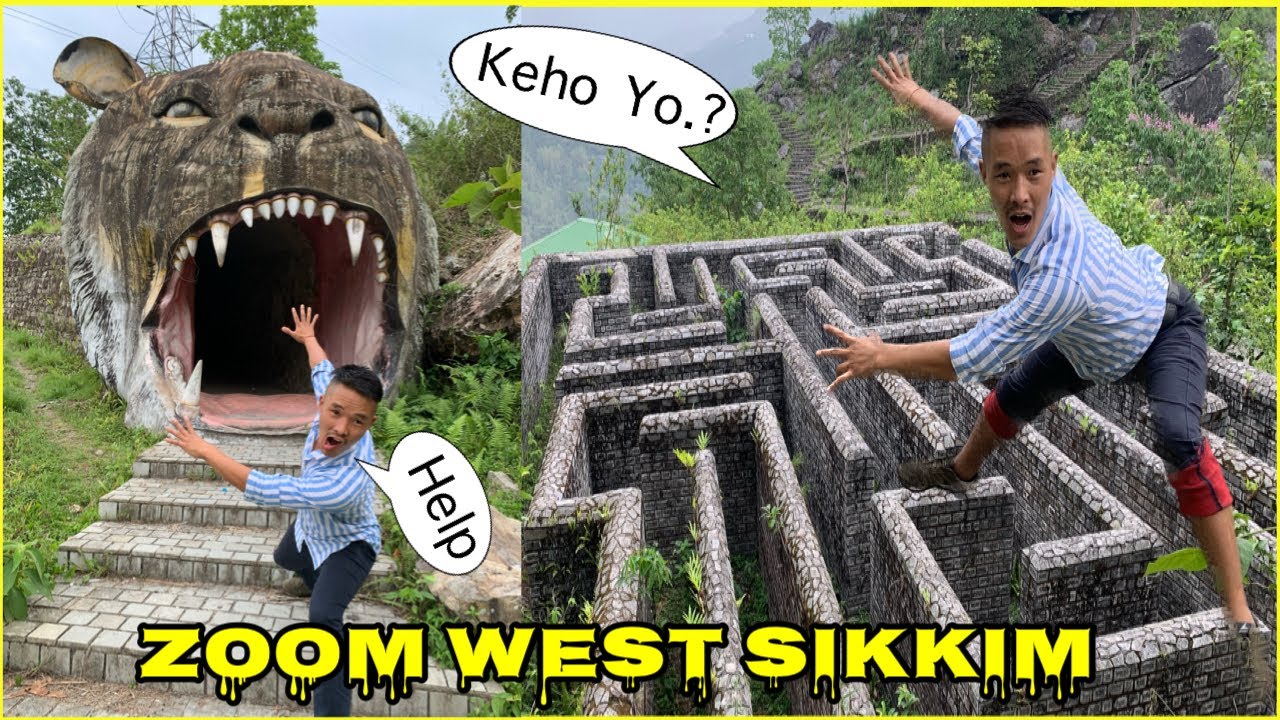 Dangerous Rock Garden Zoom || Zoom Rock Garden West Sikkim🙀