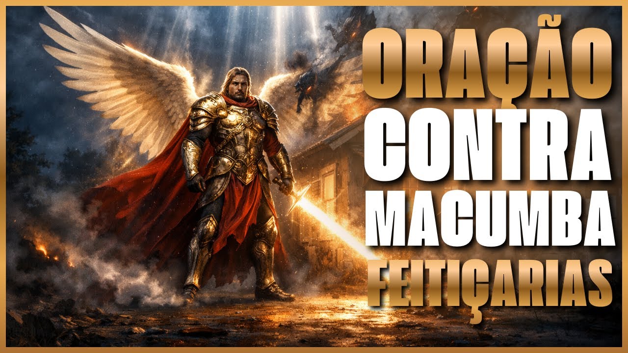 Oração Poderosa Contra Macumba e Feitiçaria | Guerra Espiritual de Libertação
