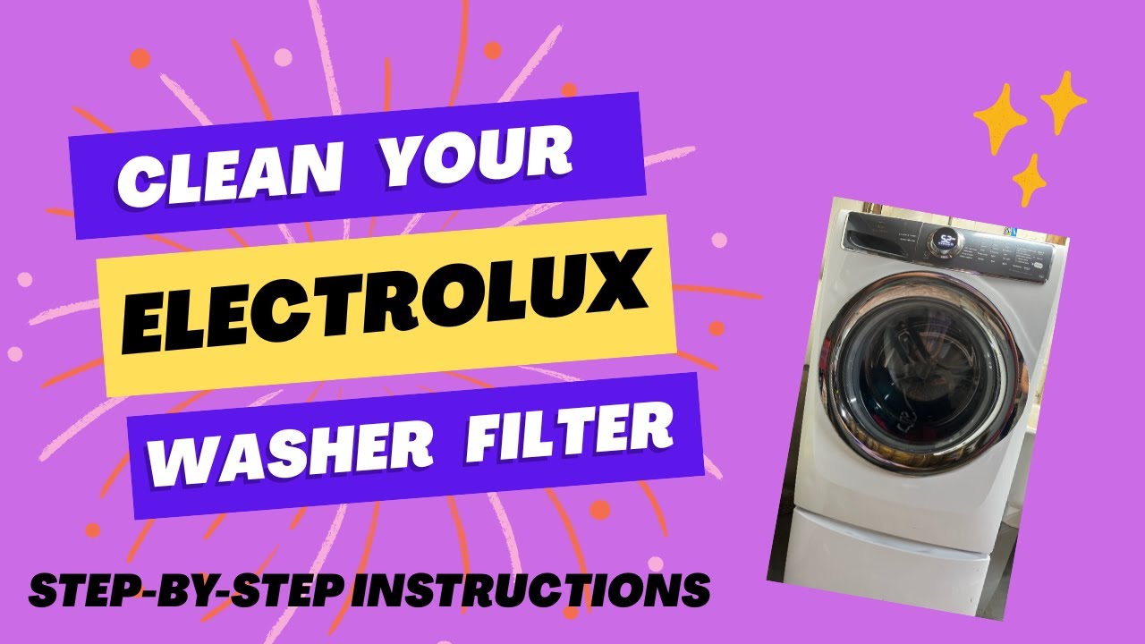 Electrolux Washing Machine Filter Removal & Cleaning