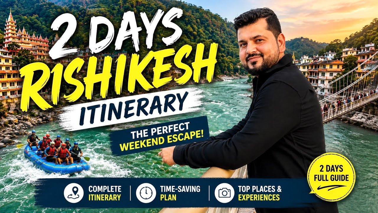  How to Spend 2 Days in Rishikesh | Ultimate Rishikesh Itinerary 2026 | Budget Travel Guide