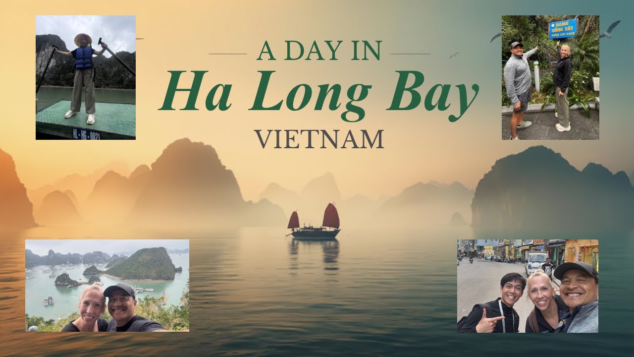 Amazing tour of Ha Long Bay, Vietnam 