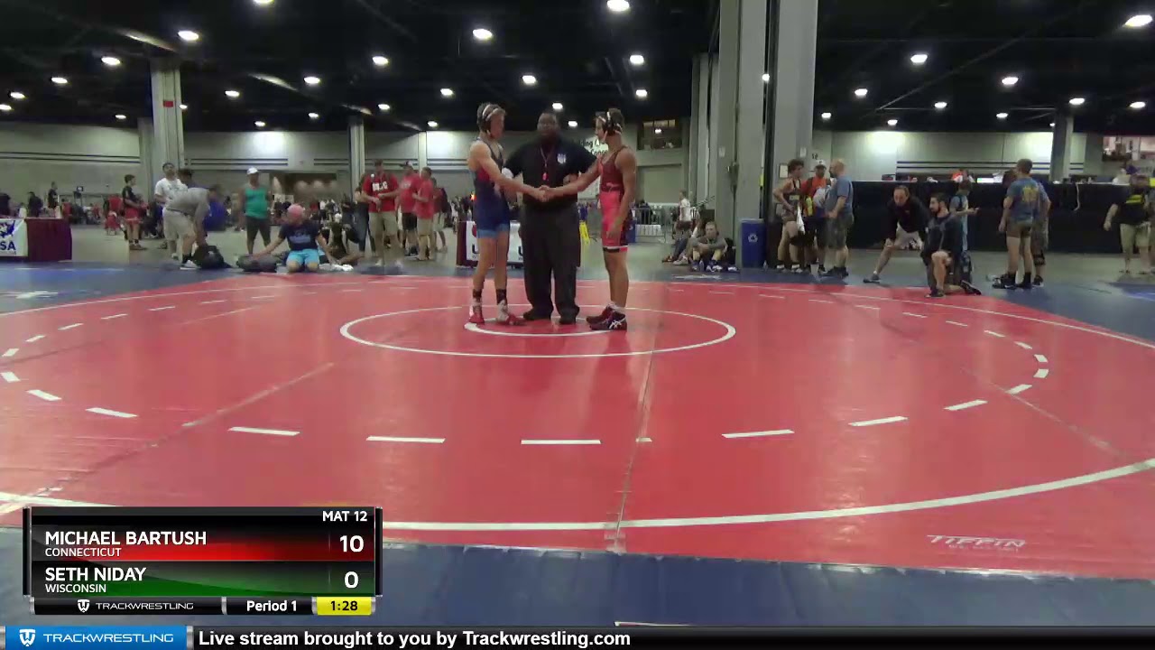 Schoolboy 130 Michael Bartush Connecticut Vs Seth Niday Wisconsin