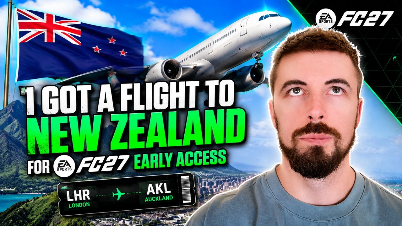 FC 27 LIVE FROM NEW ZEALAND😱EA PLAY EARLY ACCESS?🧐 THE GRIND BEGINS 🥶THE GROUNDS TAKEOVER 🤯