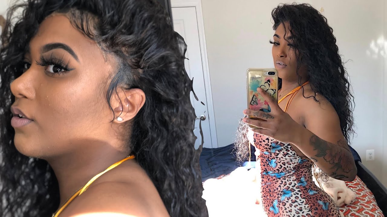 Review Of Stunning Brazilian Water Wave Lace Front Wig From Aliexpress