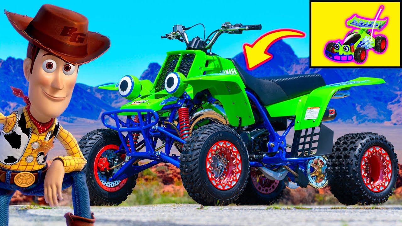 We Built A Toy Story Yamaha Banshee!