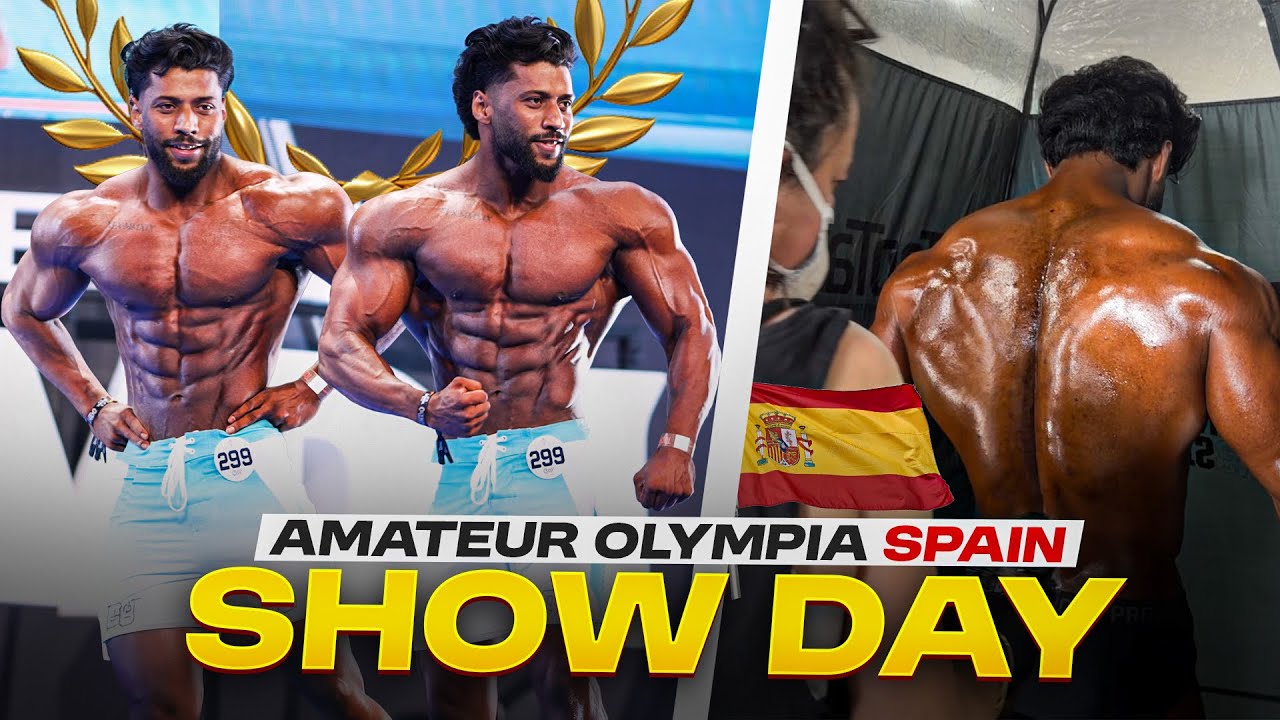 КАКОЕ МЕСТО Я ЗАНЯЛ НА ШОУ? | AMATEUR OLYMPIA SPAIN