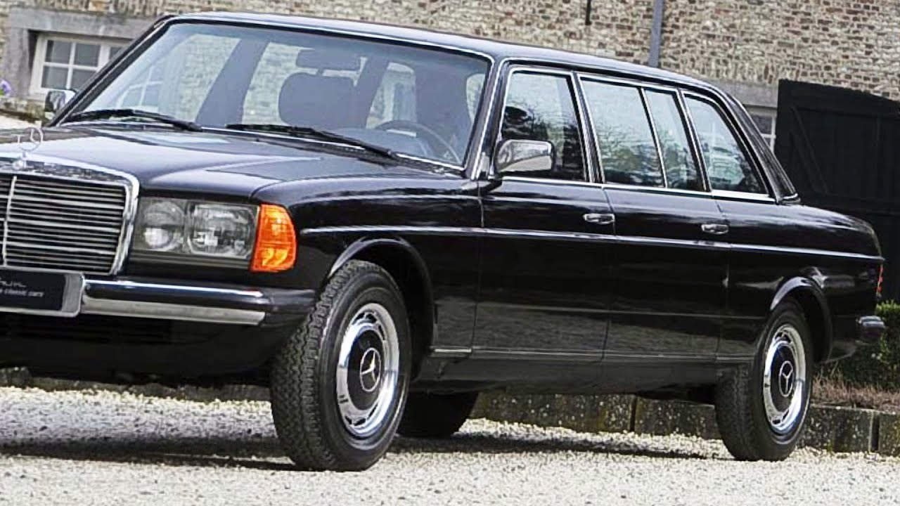 V123 Mercedes-Benz 300 D long wheelbase 123 series, 1984