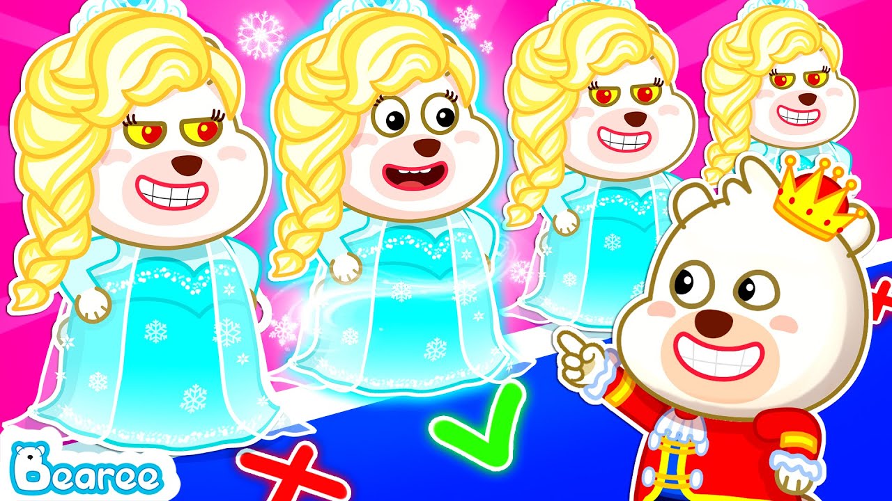 🤔 Can Bearee Find Out Real Elsa Mom Among the Fake Elsa? | Bearee Family Stories | Bearee Kids Show