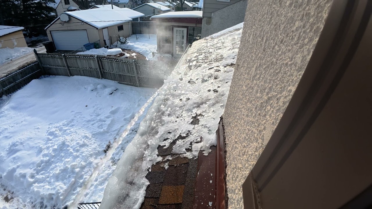 Ice Dam Removal Dec 2025 Part 3