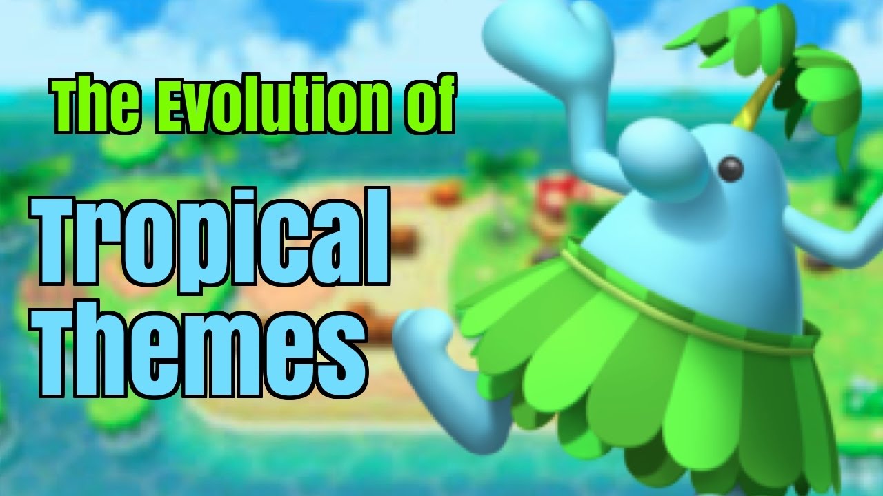 Every Super Mario Bros Tropical Theme | Evolution of Mario Music