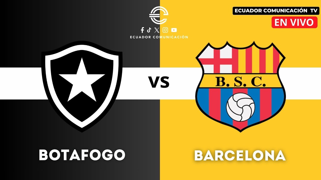 BOTAFOGO VS BARCELONA  | COPA LIBERTADORES | PARTIDO DE VUELTA | FASE 3