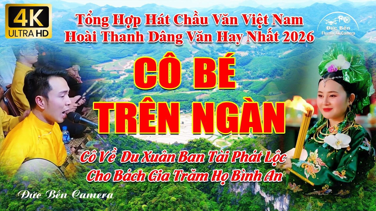 Cô bé trên ngàn hát chầu văn hay nhất cô về du xuân trẩy hội 2026