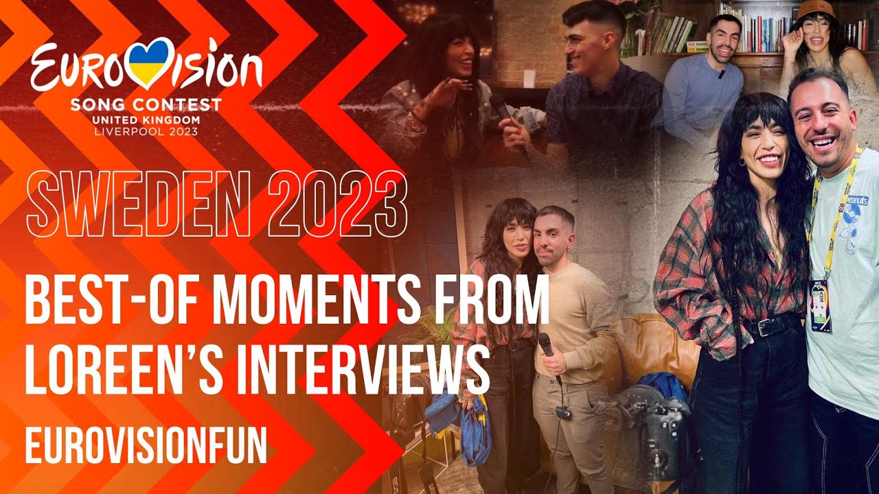 Eurovision 2023 WINNER: Best-of Moments From Loreen's Exclusive Interviews | Eurovisionfun