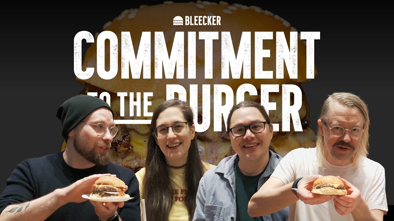 Vi äter ALLA BURGARE på Bleecker Burger i London