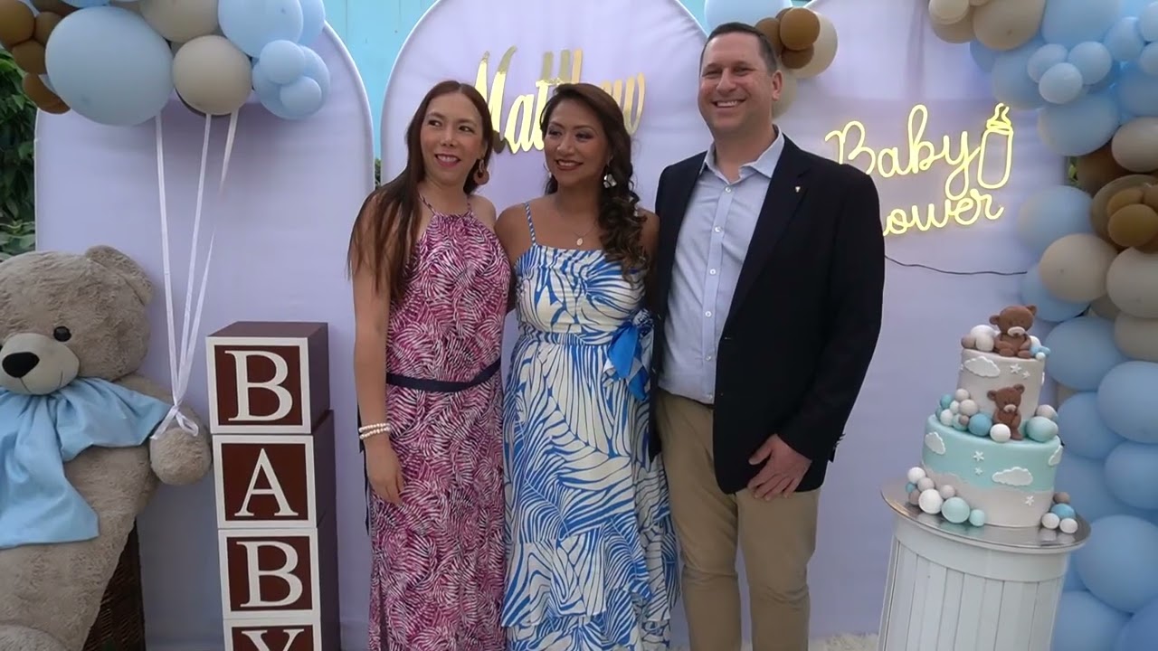 Matthew's baby shower