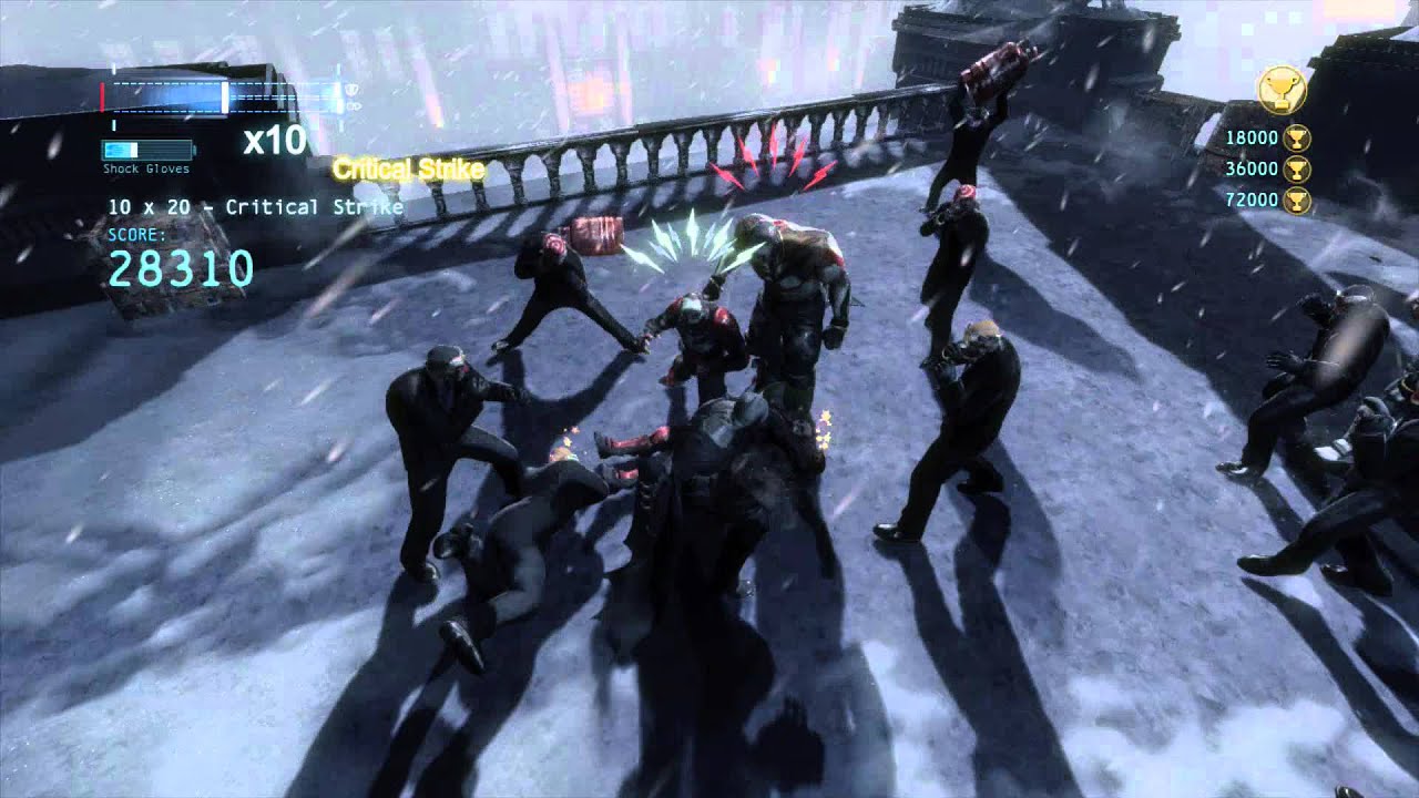 Batman Arkham Origins - Combat Challenge 10 - Panorama Extreme