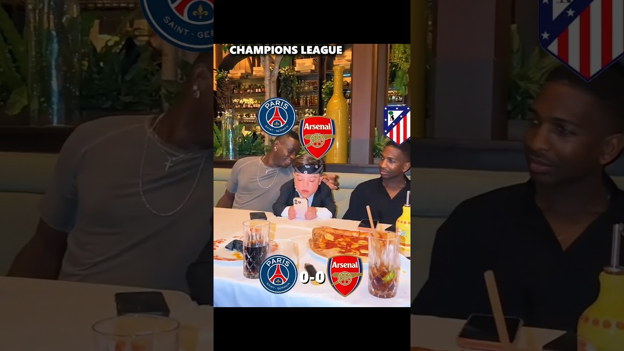 PSG vs Arsenal UCL Final Prediction 🤔🔥 #championsleague