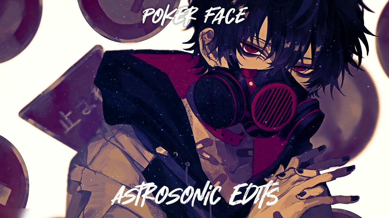 Poker Face by Lady Gaga Lyrics Video (Slowed+Male Vocal+Reverb+Bass boosted) #Daycore