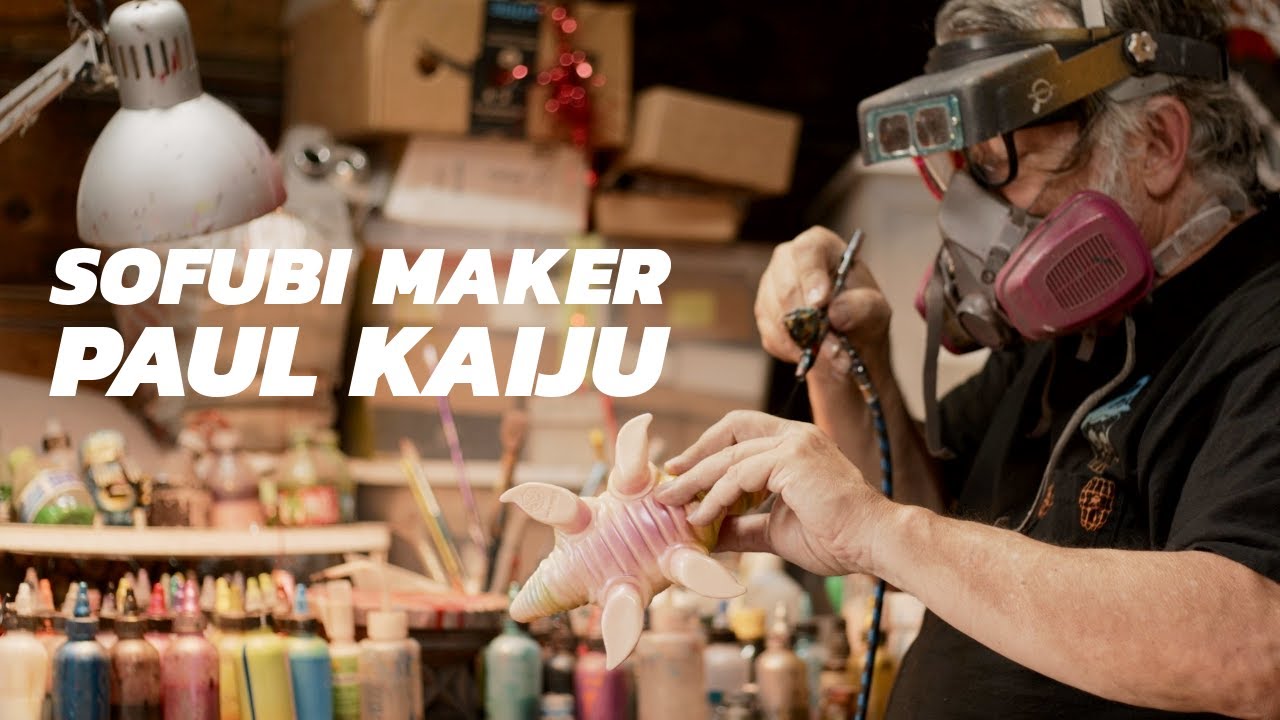 Sofubi Maker Paul Kaiju