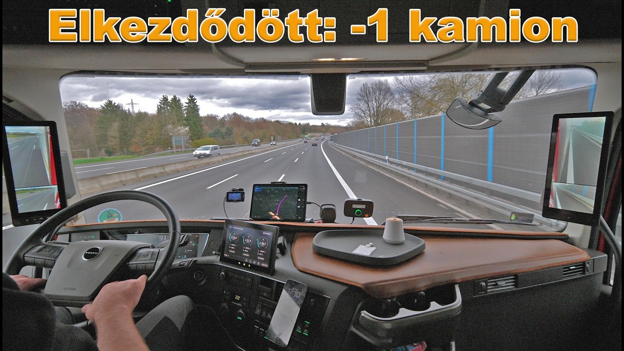 Felmondott a kollégám,eladom a pótkocsit.-1 kamion.Hogyan tovább?