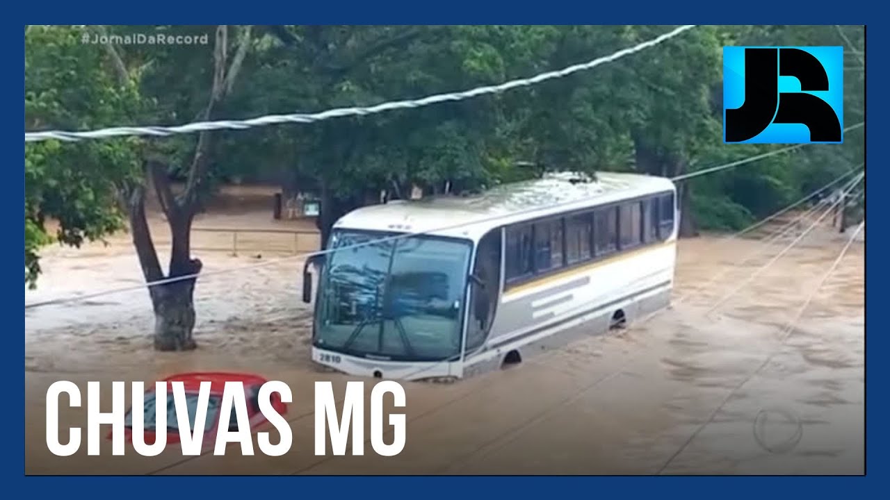 Chuvas deixam 411 cidades mineiras em estado de alerta e quase cem em estado de emergência