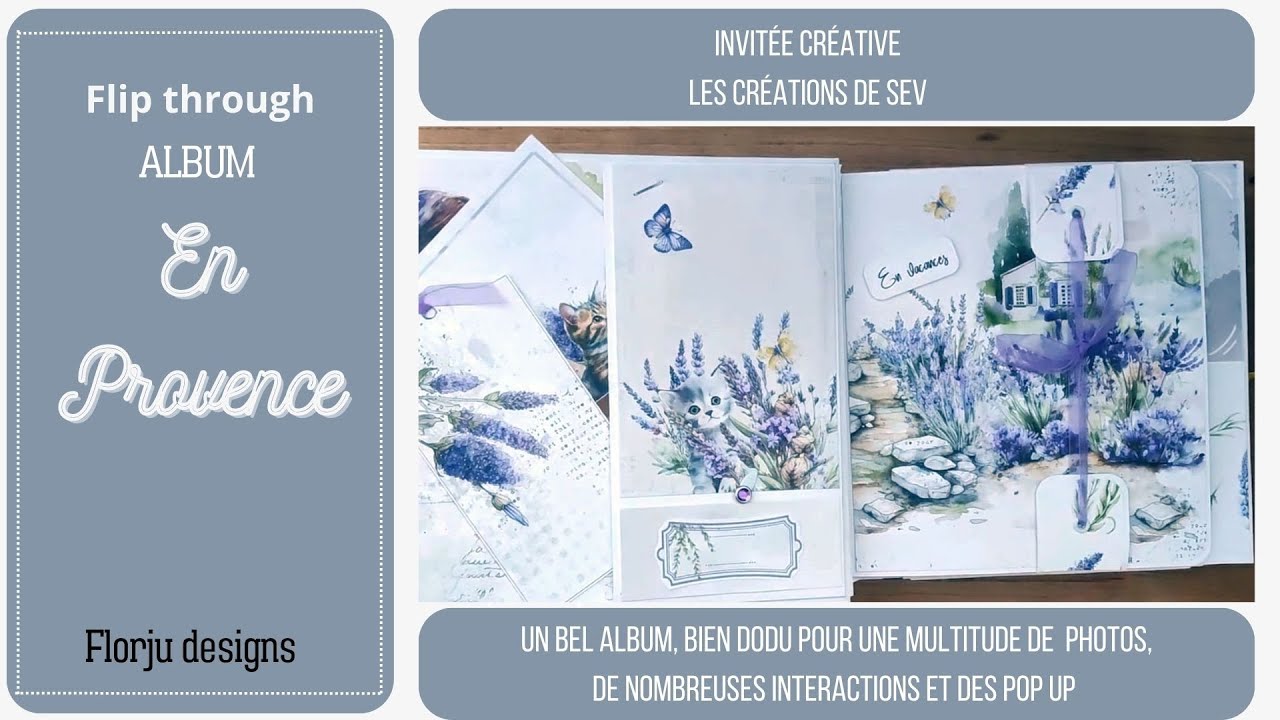 Album En Provence par Séverine  #scrapbooking #scrap #scrapbookingideas #albumscrap #scrapbook