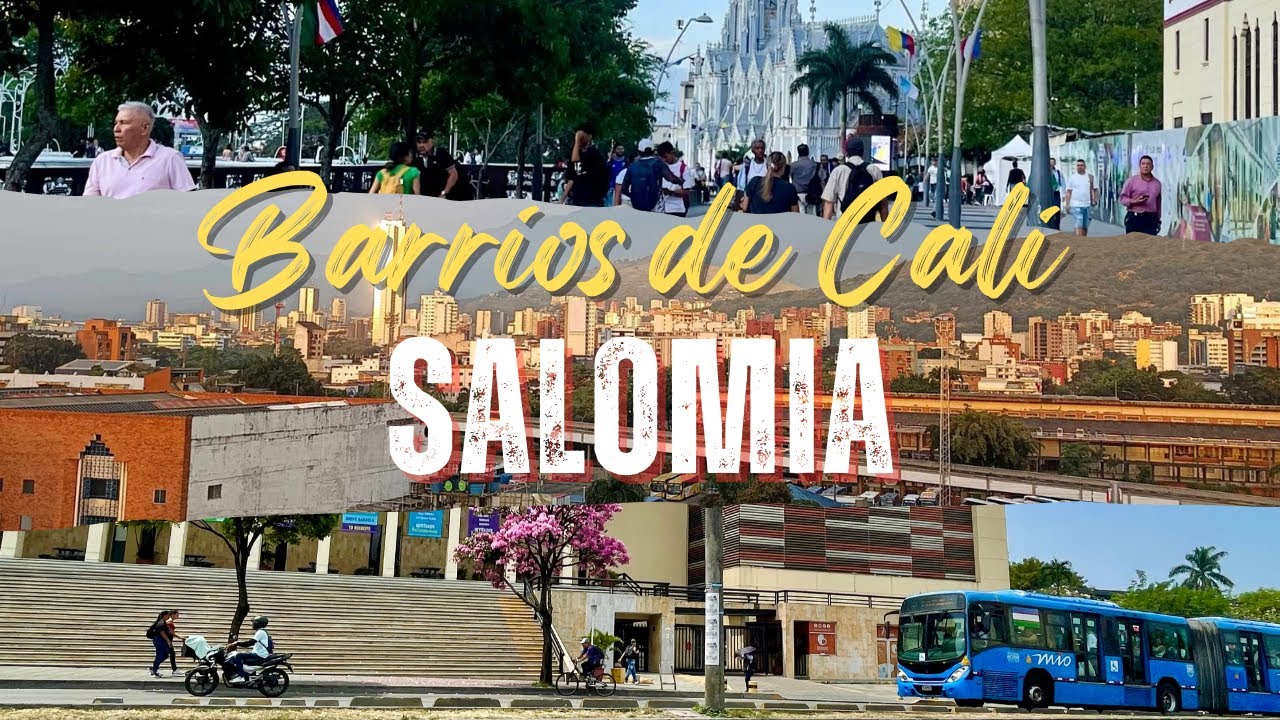 ¡Recorriendo uno de los barrios más antiguos de Cali, el barrio Salomia ve! 👏🏻