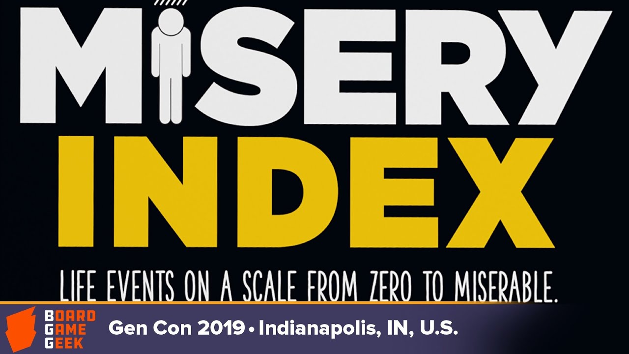 The Misery Index game overview at Gen Con 2019