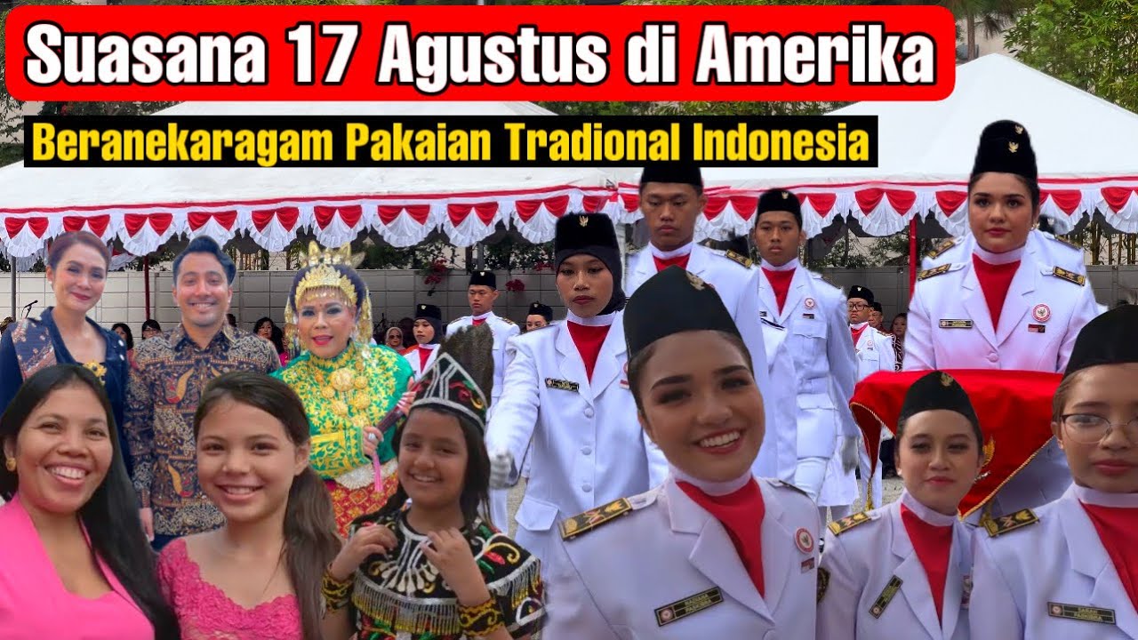 UPACARA HUT RI 79 di AMERIKA | KJRI Los Angeles