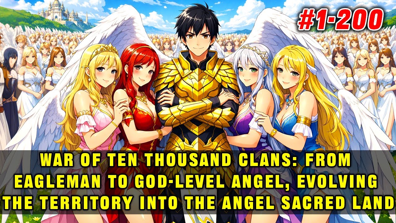 🔥From Eagle Man to God-level Angel, He Transforms His Territory into the Angelic Holy Land