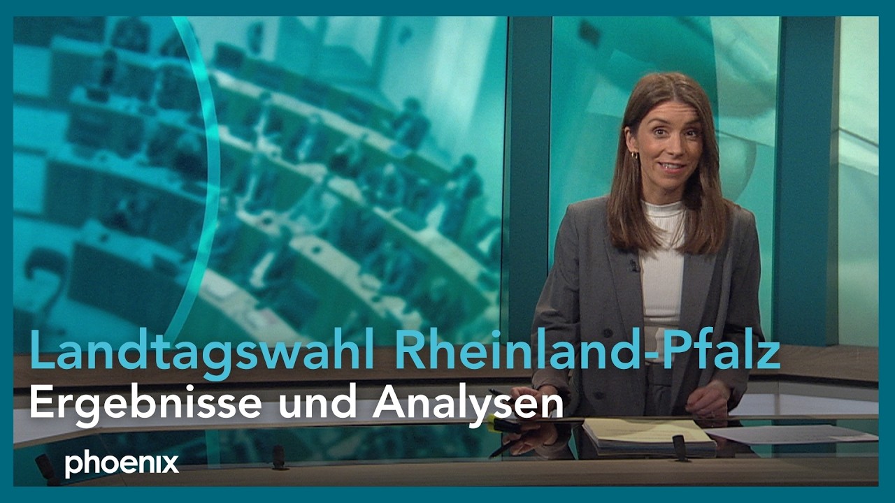 Landtagswahlen Rheinland-Pfalz: Ergebnisse und Analysen (21:05 Uhr) | 22.03.2026