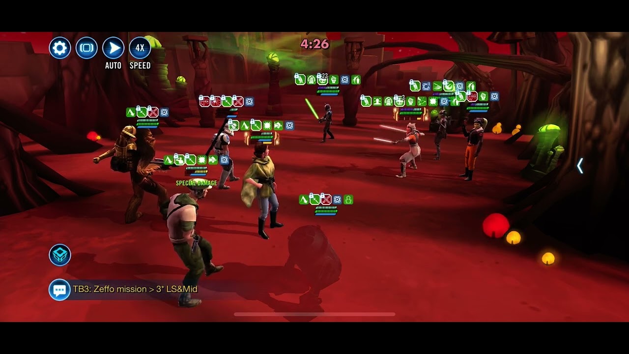 SWGOH Arena | GL Leia Organa counters GL Ahsoka