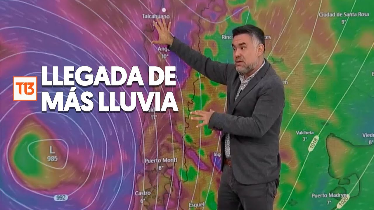 Siguen las lluvias Marcone explica cuándo regresan las precipitaciones en Chile