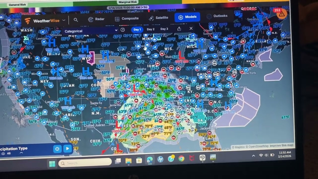 Severe Weather Forecast For Today!