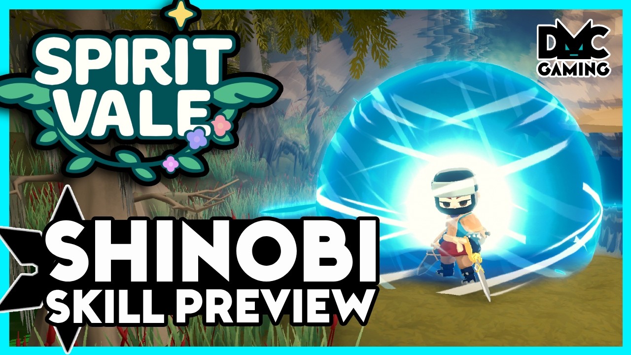 Rasengan in MMO? Shinobi and Rogue Skills Preview & Showcase | Spiritvale