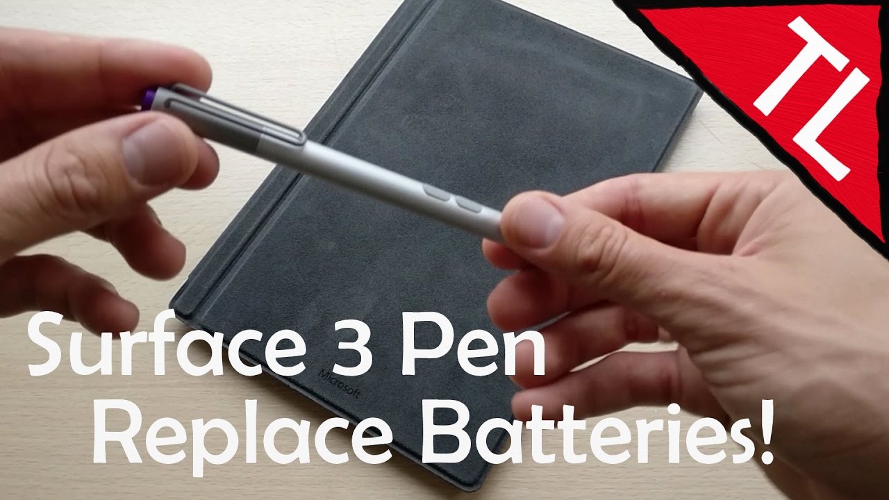 Surface 3 Pen: как заменить батарейки!