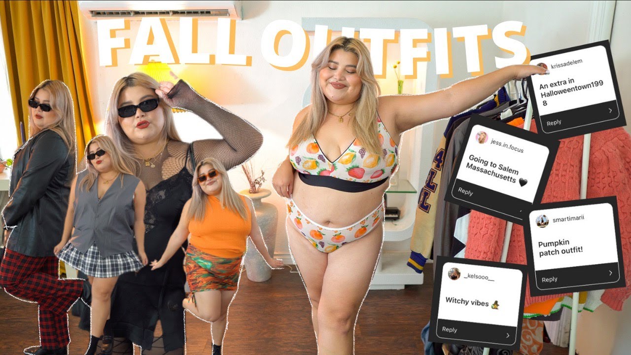 creating outfits based on YOUR theme suggestions! + *trendy fall outfit ideas*