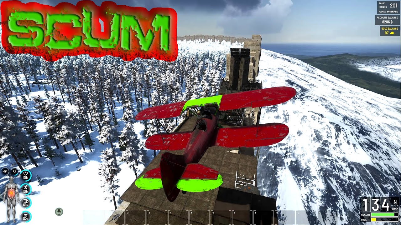 SCUM 0.95 Aerial Assault