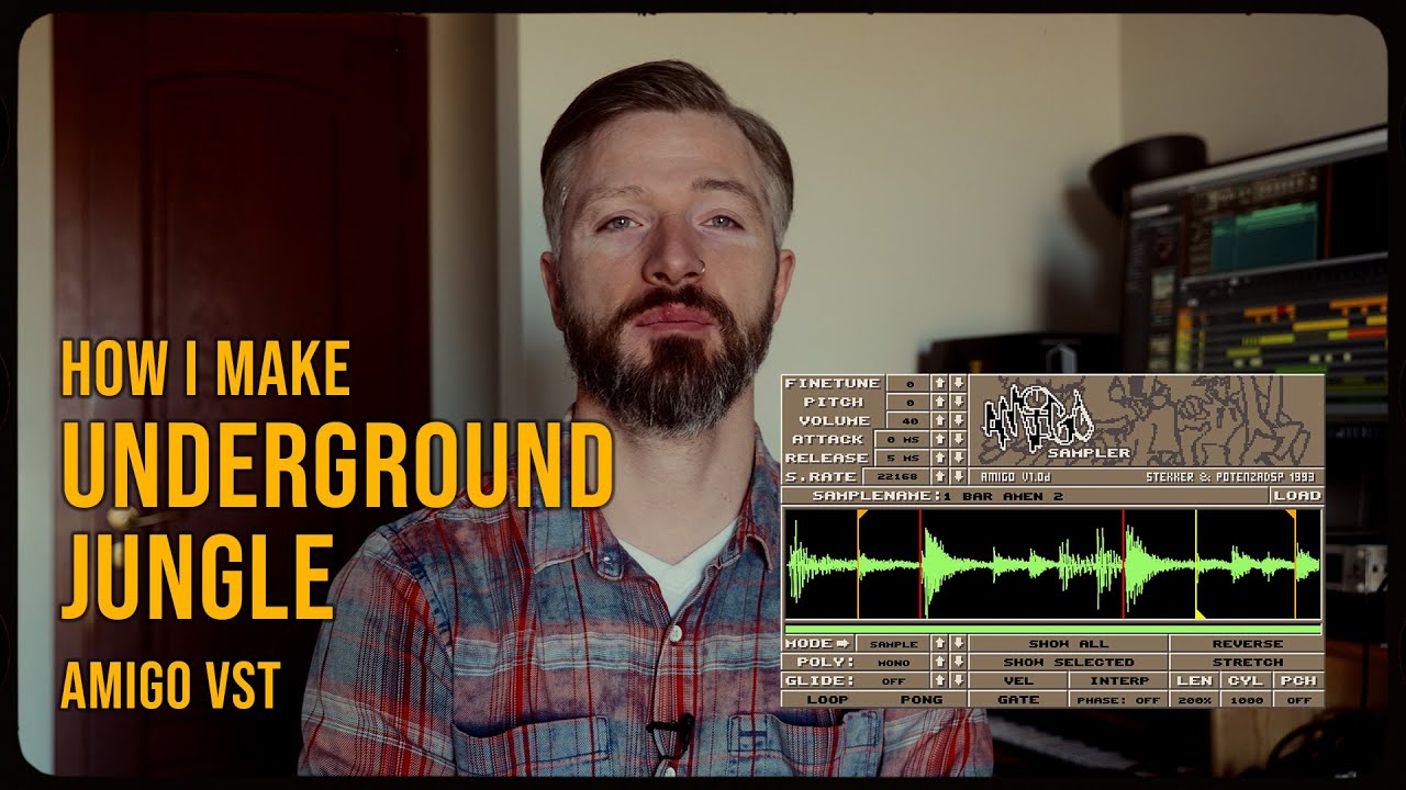 How I Make Underground JUNGLE - 90s Jungle Production Video - AMIGO Vst