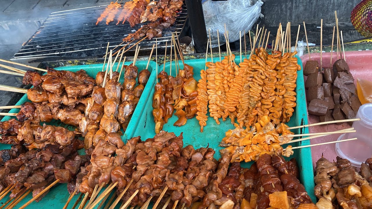 Street food makati in Philippines